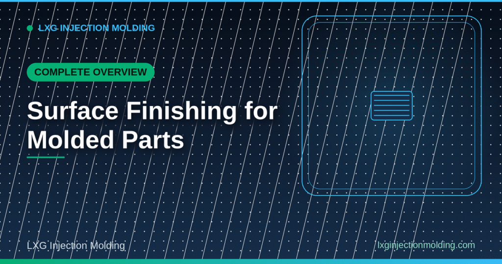 How to Improve Quality: Surface Finishing for Molded Parts