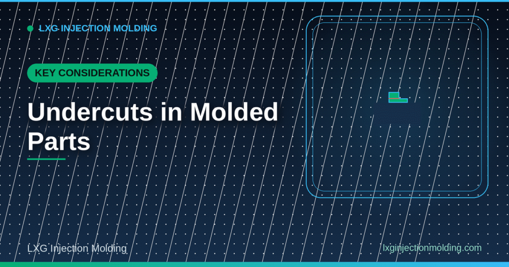 Undercuts in Molded Parts: Key Considerations