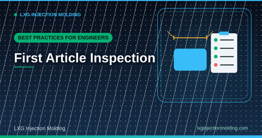 Best Practices for Engineers: First Article Inspection