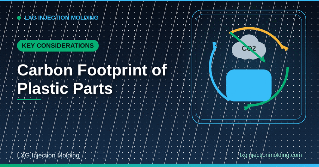 Carbon Footprint of Plastic Parts: Key Considerations