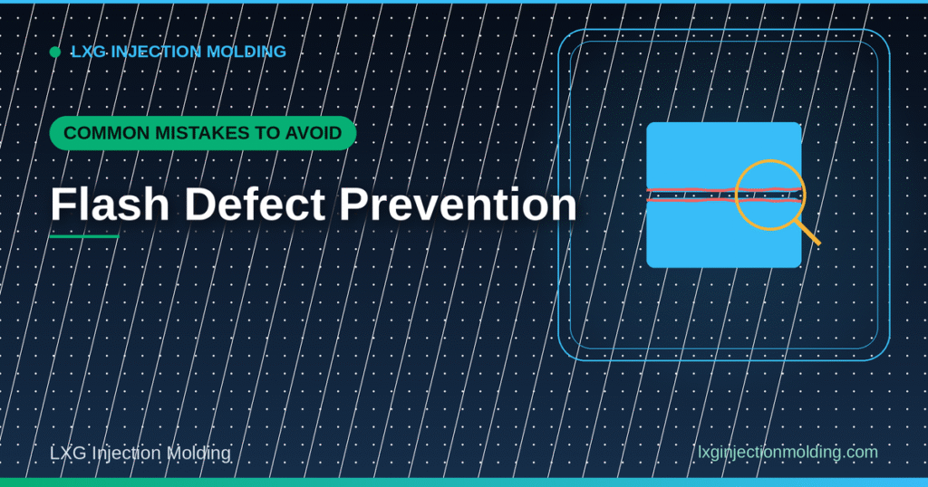 Common Mistakes to Avoid: Flash Defect Prevention