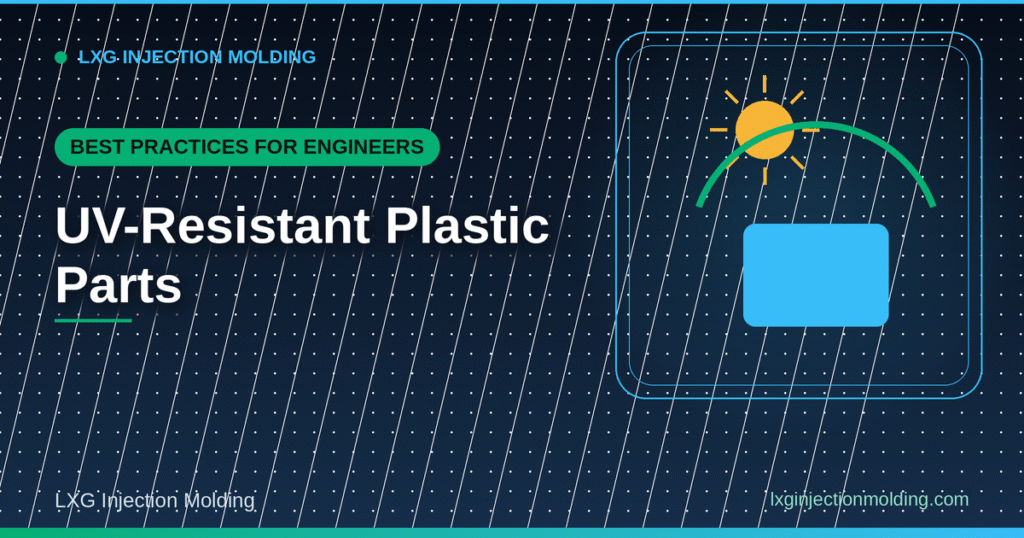 Best Practices for Engineers: UV-Resistant Plastic Parts