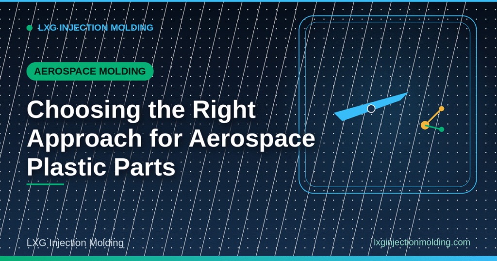 Aerospace Plastic Parts: Choosing an Approach