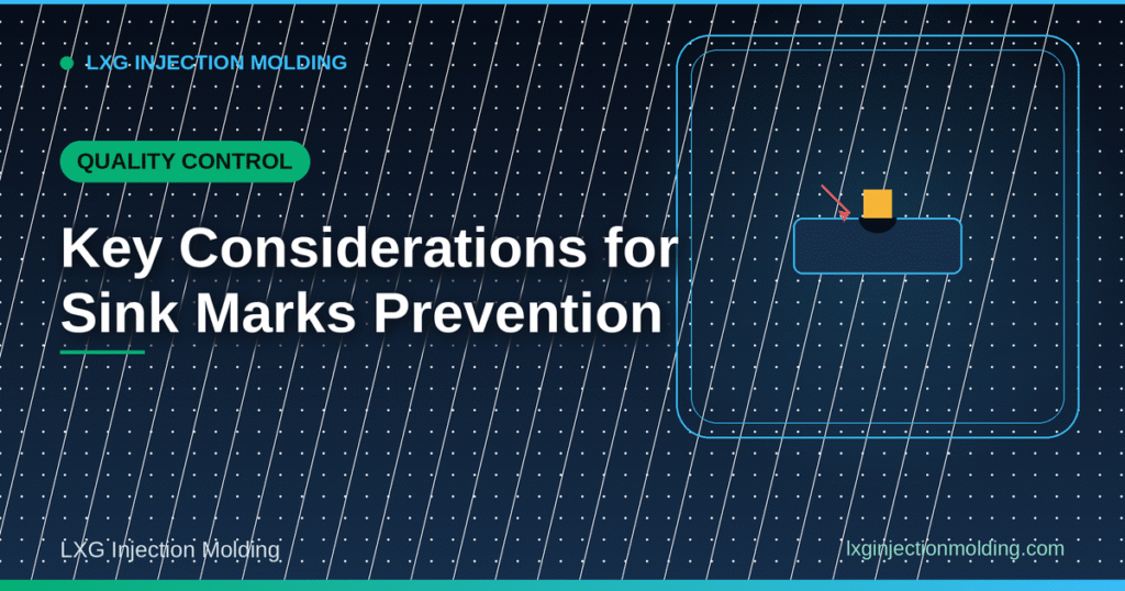 Sink Marks Prevention: Key Considerations